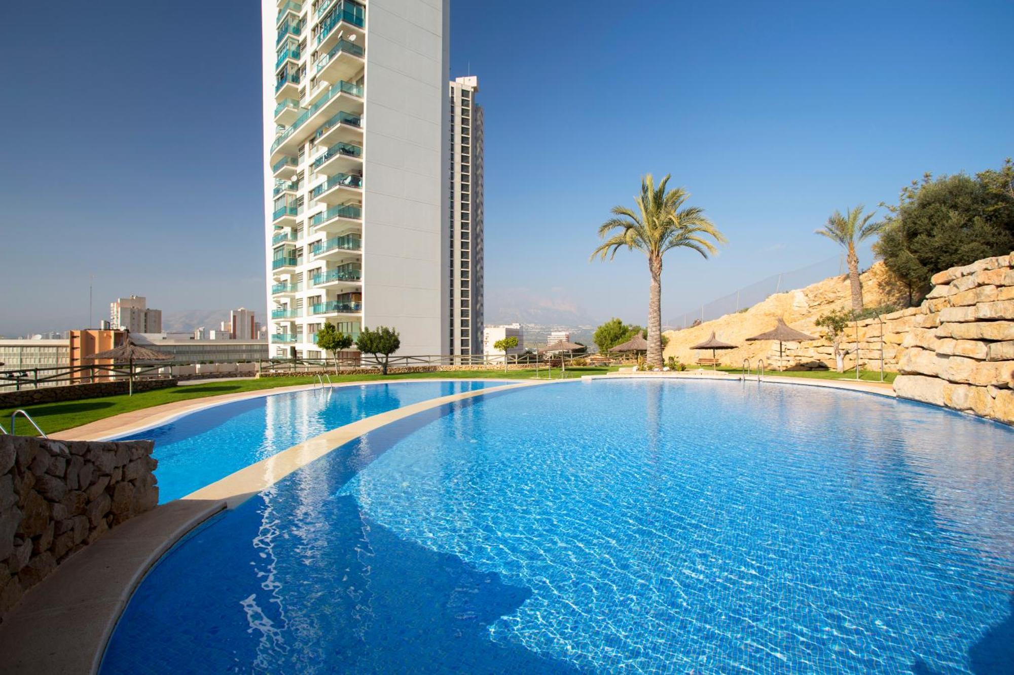 Planta 28 - 2 Dormitorios Con Vistas 베니돔 외부 사진